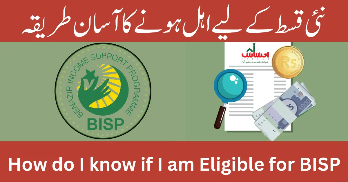 How do I know if I am Eligible for BISP? How to Receive Complete details