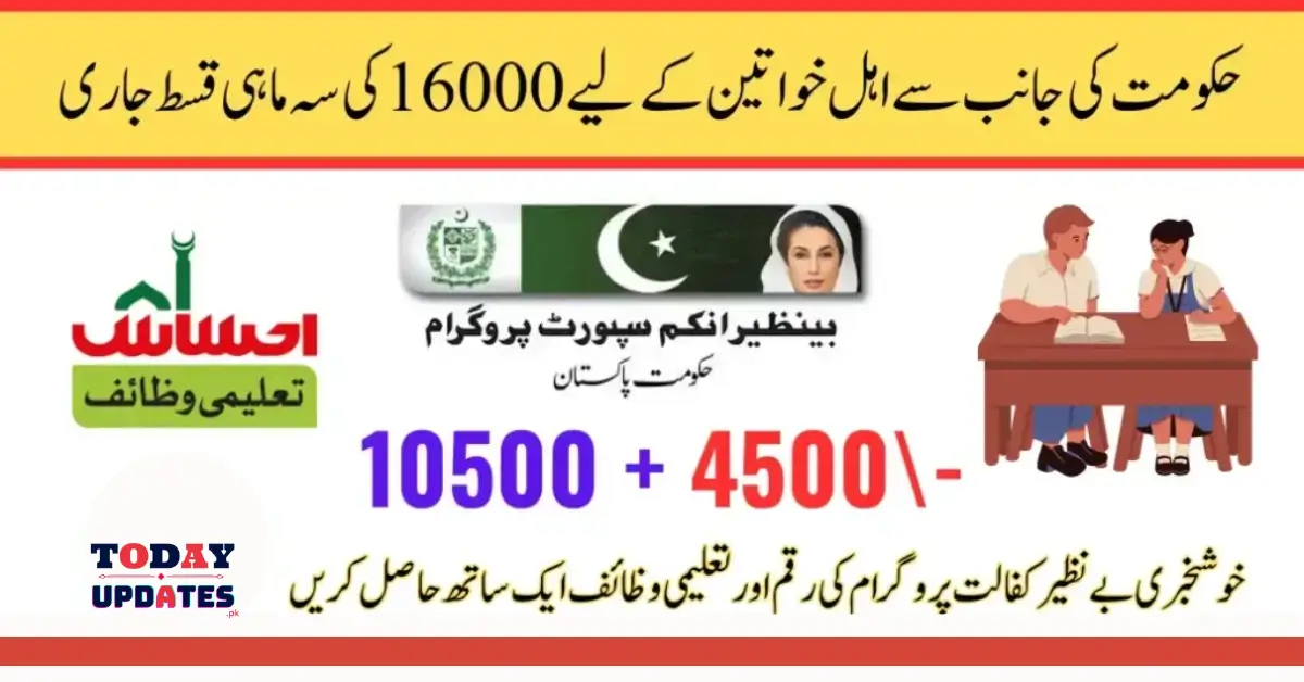 How to Apply for the Benazir Kafaalat Program (Receive 10,500 + 4,500) – November 2024 Installment Process Now Open!