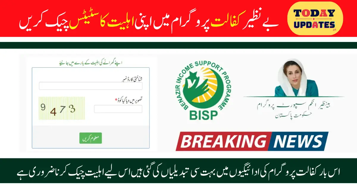 Monitor Ehsaas Status Virtually with 8171 BISP Pass Gov PK