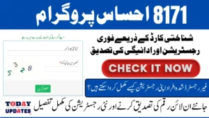 8171 Ehsaas Program Online CNIC Check Application And Payment Status Via 8171.bisp.gov.pk Know Full Guide